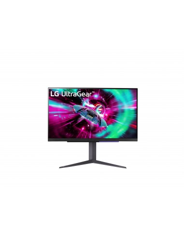 LG 27GR93U-B pantalla para PC 68,6 cm (27") 3840 x 2160 Pixeles 4K Ultra HD LED Negro, Gris, Púrpura