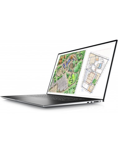 DELL Precision 5770 Estación de trabajo móvil 43,2 cm (17") Pantalla táctil UHD+ Intel® Core™ i7 i7-12700H 16 GB DDR5-SDRAM 512