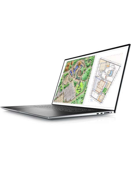 DELL Precision 5770 Estación de trabajo móvil 43,2 cm (17") Pantalla táctil UHD+ Intel® Core™ i7 i7-12700H 16 GB DDR5-SDRAM 512