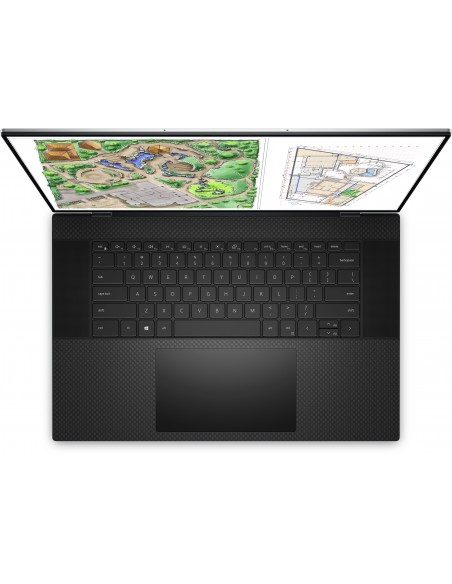 DELL Precision 5770 Estación de trabajo móvil 43,2 cm (17") Pantalla táctil UHD+ Intel® Core™ i7 i7-12700H 16 GB DDR5-SDRAM 512