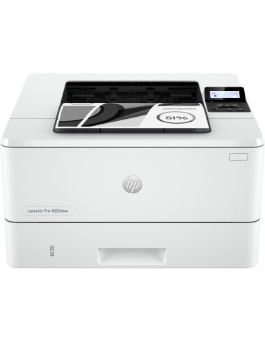 HP LaserJet Pro Impresora HP 4002dwe, Blanco y negro, Impresora para Pequeñas y medianas empresas, Estampado, Conexión