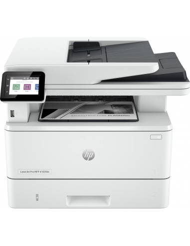 HP LaserJet Pro Impresora multifunción 4102fdn, Blanco y negro, Impresora para Pequeñas y medianas empresas, Imprima, copie,