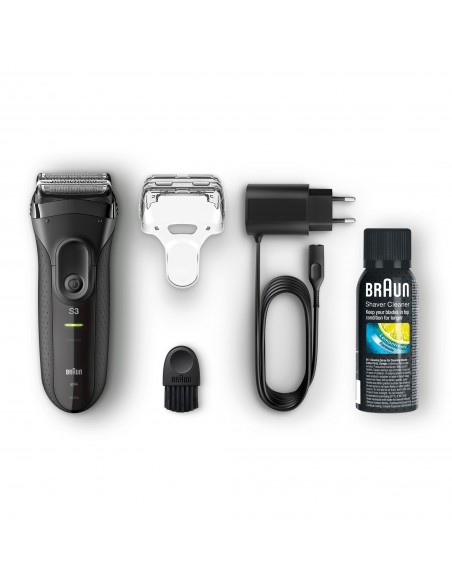 Braun 81640396 afeitadora Máquina de afeitar de láminas Recortadora Negro