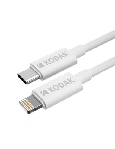 Kodak 30425989 cable de conector Lightning 1 m Blanco