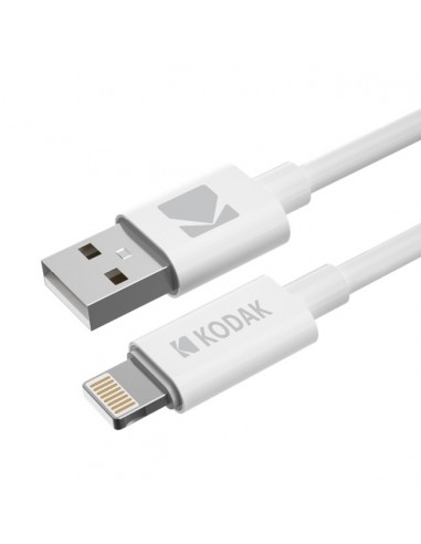 Kodak 30425996 cable de conector Lightning 1 m Blanco