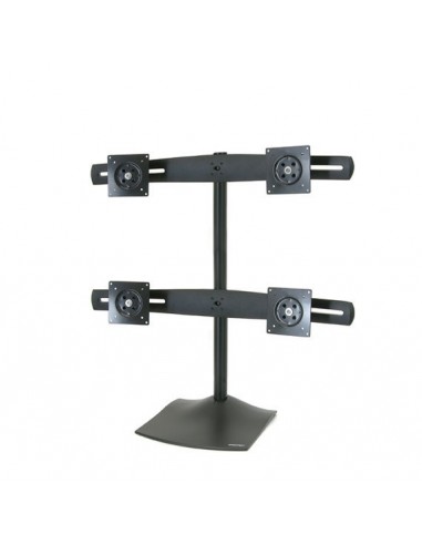 Ergotron DS Series DS100 Quad Monitor Desk Stand 61 cm (24") Negro Escritorio