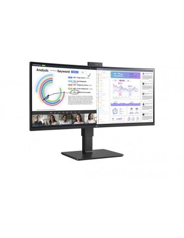 LG 34BQ77QC-B pantalla para PC 86,4 cm (34") 3440 x 1440 Pixeles UltraWide Dual Quad HD LCD Negro