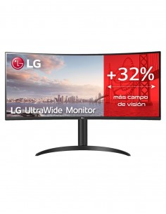 LG 34WP75CP-B LED display 86,4 cm (34") 3440 x 1440 Pixeles Wide Quad HD LCD Negro