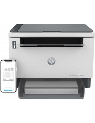 HP LaserJet Impresora multifunción Tank 1604w, Blanco y negro, Impresora para Empresas, Impresión, copia, escáner, Escanear a