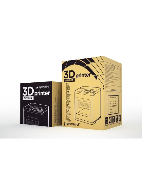 Gembird Gemma impresora 3d Fabricación de Filamento Fusionado (FFF) Gembird Gemma impresora 3d Fabricación de Filamento Fusionado (FFF)