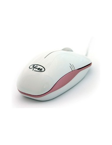 3free 3F-MCM101 WP ratón USB tipo A Óptico 800 DPI