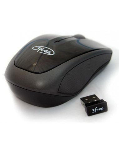 3free 3F-MCW401 ratón RF inalámbrico Óptico 1000 DPI