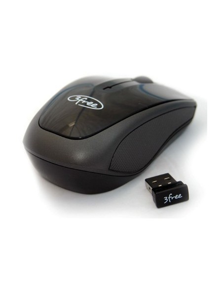 3free 3F-MCW401 ratón RF inalámbrico Óptico 1000 DPI