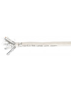 Equip 401491 cable de red Beige 100 m Cat6a S FTP (S-STP)