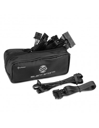 Sharkoon SilentStorm SFX Gold unidad de fuente de alimentación 500 W 20+4 pin ATX Negro