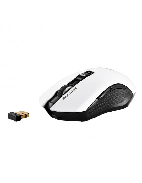Sharkoon Skiller SGM3 ratón mano derecha RF Wireless + USB Type-A Óptico 6000 DPI