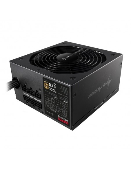 Sharkoon WPM Gold ZERO unidad de fuente de alimentación 650 W 24-pin ATX ATX Negro