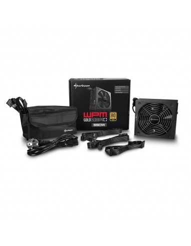 Sharkoon WPM Gold ZERO unidad de fuente de alimentación 650 W 24-pin ATX ATX Negro