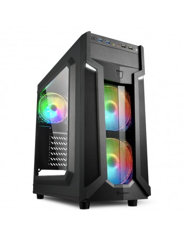 Sharkoon VG6-W RGB Midi Tower Negro