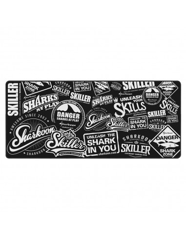 Sharkoon SKILLER SGP2 XXL Alfombrilla de ratón para juegos Negro