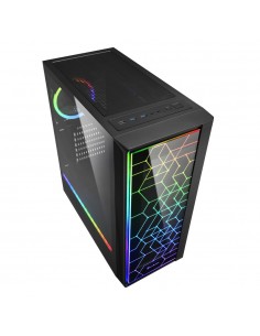 Sharkoon RGB LIT 100 Midi Tower Negro 2
