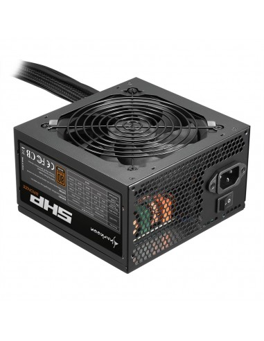 Sharkoon SHP Bronze unidad de fuente de alimentación 600 W 20+4 pin ATX ATX Negro