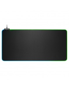 Sharkoon 1337 RGB V2 Alfombrilla de ratón para juegos Negro