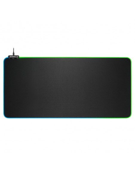 Sharkoon 1337 RGB V2 Alfombrilla de ratón para juegos Negro