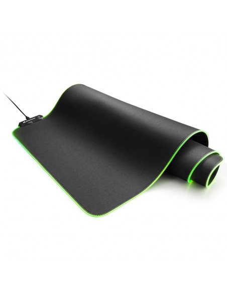 Sharkoon 1337 RGB V2 Alfombrilla de ratón para juegos Negro