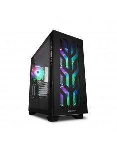 Sharkoon ELITE SHARK CA300T Torre Negro