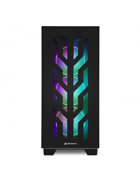 Sharkoon ELITE SHARK CA300T Torre Negro