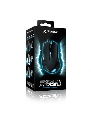 Sharkoon SHARK Force II ratón mano derecha USB tipo A Óptico 4200 DPI