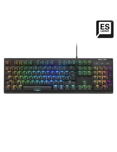 Sharkoon SKILLER SGK30 teclado USB QWERTY Español Negro