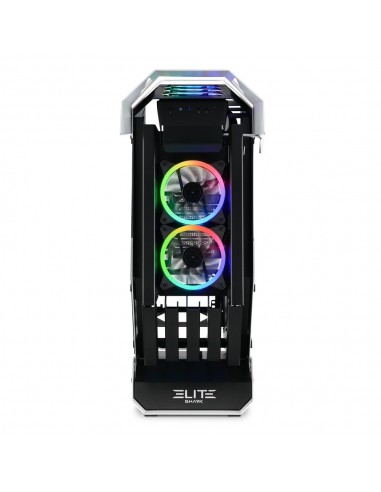 Sharkoon ELITE SHARK CA700 Torre Negro, Blanco