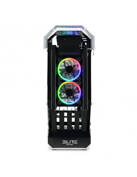 Sharkoon ELITE SHARK CA700 Torre Negro, Blanco