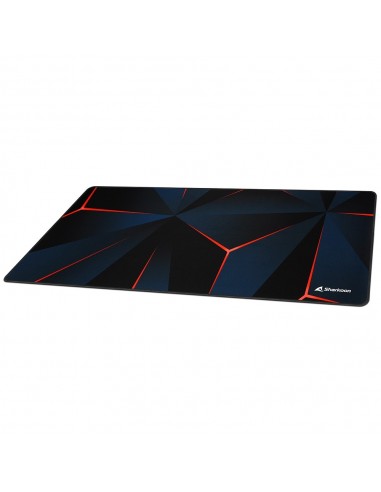 Sharkoon SKILLER SGP30 Alfombrilla de ratón para juegos Negro, Azul, Naranja