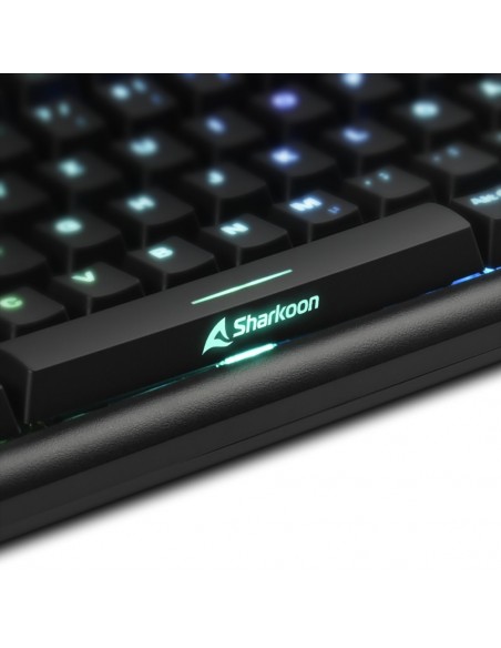 Sharkoon SGK30 teclado USB QWERTY Español Negro