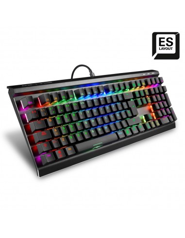 Sharkoon SKILLER SGK60 teclado USB QWERTY Español Negro