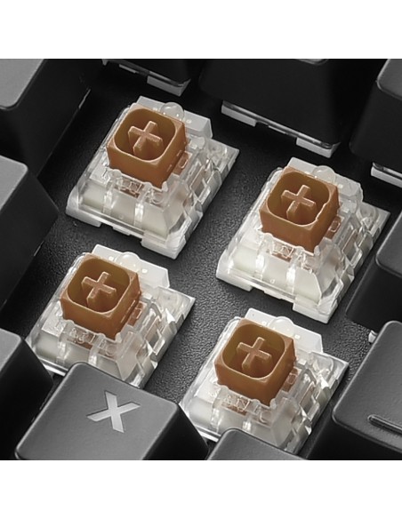 Sharkoon SKILLER SGK60 teclado USB QWERTY Español Negro