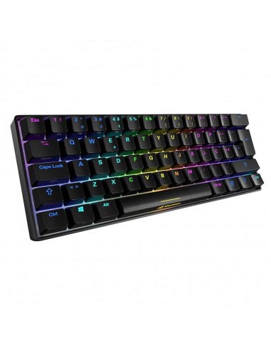 Sharkoon SGK50 S4 teclado USB QWERTY Portugués Negro