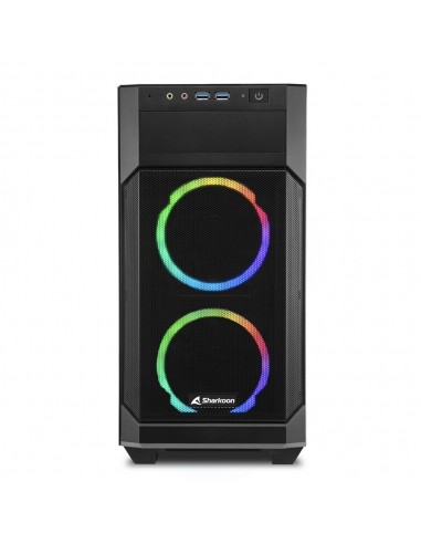 Sharkoon V1000 RGB Micro Torre Negro