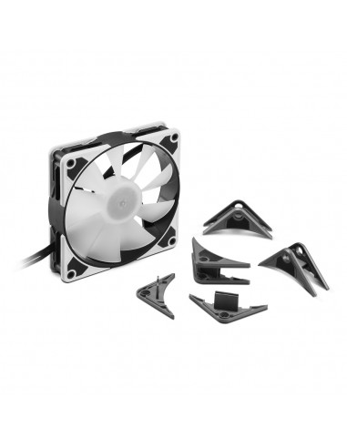 Sharkoon Silent Storm 140 PWM Carcasa del ordenador Ventilador 14 cm Transparente 1 pieza(s)