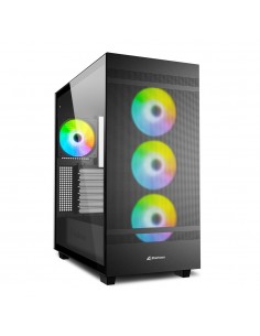 Sharkoon REBEL C50 RGB ATX Full Tower Negro