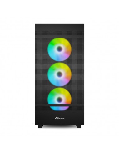 Sharkoon REBEL C50 RGB ATX Full Tower Negro