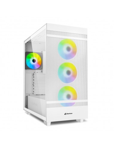 Sharkoon REBEL C50 RGB ATX Full Tower Blanco