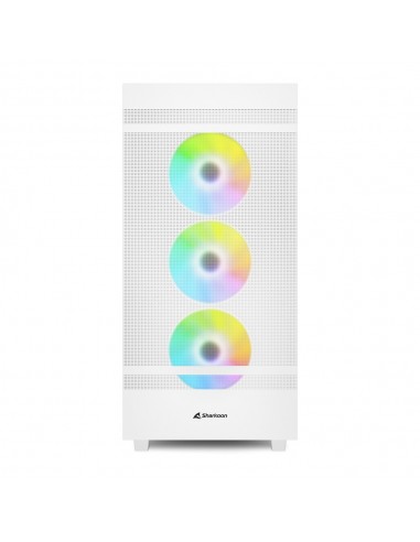 Sharkoon REBEL C50 RGB ATX Full Tower Blanco