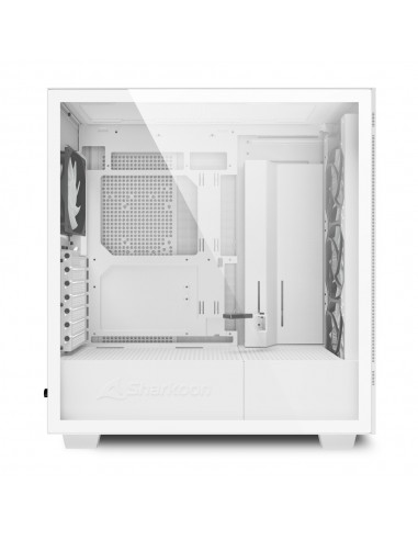 Sharkoon REBEL C50 RGB ATX Full Tower Blanco