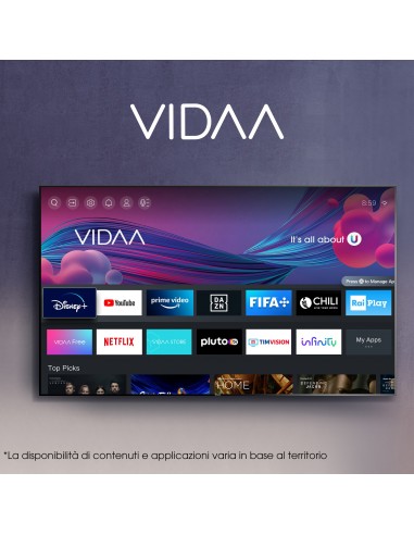 Hisense 40A4K Televisor 101,6 cm (40") Full HD Smart TV Wifi Negro