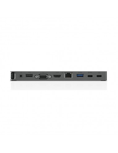 Lenovo USB-C Mini Dock Alámbrico USB 3.2 Gen 1 (3.1 Gen 1) Type-C Gris