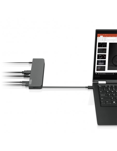 Lenovo USB-C Mini Dock Alámbrico USB 3.2 Gen 1 (3.1 Gen 1) Type-C Gris Lenovo USB-C Mini Dock Alámbrico USB 3.2 Gen 1 (3.1 Gen 1) Type-C Gris